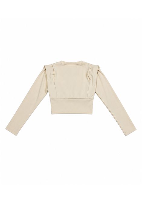 Pull spalle strutturate Lù-Lù BY MISS GRANT | LL4743SABBIA